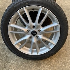 スタッドレスタイヤ＋アルミホイール　２２５／４５Ｒ１７　９１Ｑ