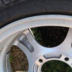値下げ  ジムニアルミホイールとスタッドレスタイヤ付き4本セット175/80R16