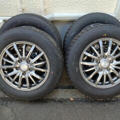 決まりました！スタッドレスアルミ付き 4本セット