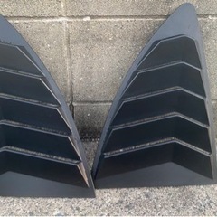 86 zn6 リアウインドウルーバー・サイドウインドウルーバー