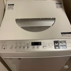 シャープ　ES-TX5D  乾燥機付洗濯機