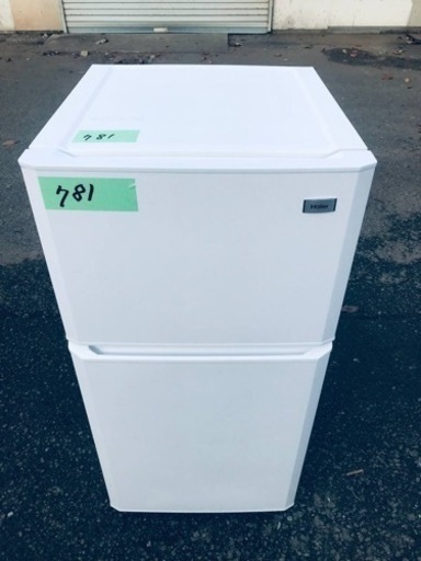 ✨2016年製✨781番 Haier✨冷凍冷蔵庫✨JR-N106K‼️