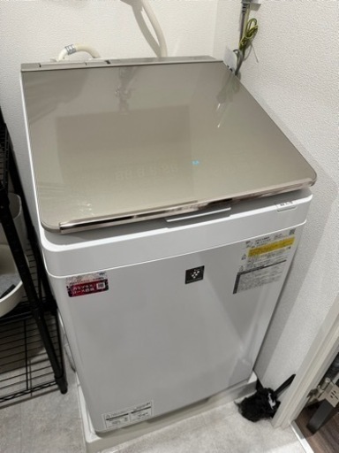 【受け渡し者決めました】洗濯乾燥機 シャープES-PW8D
