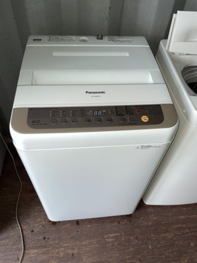 No.1562 Panasonic 6kg洗濯機　2016年製　近隣配送無料