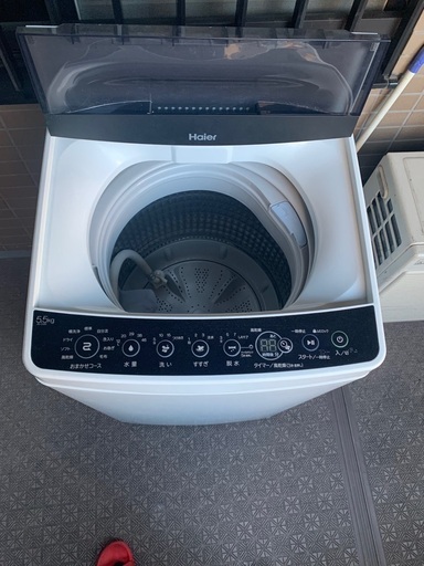 【取引確定】値下げ 2020年製 洗濯機 室内使用