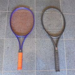 硬式テニスラケット　2個