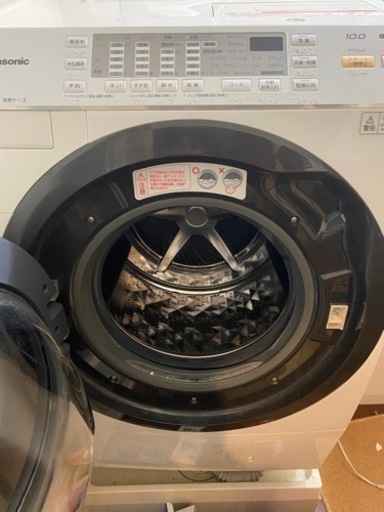 パナソニックドラム式洗濯機　NA-VX3700L