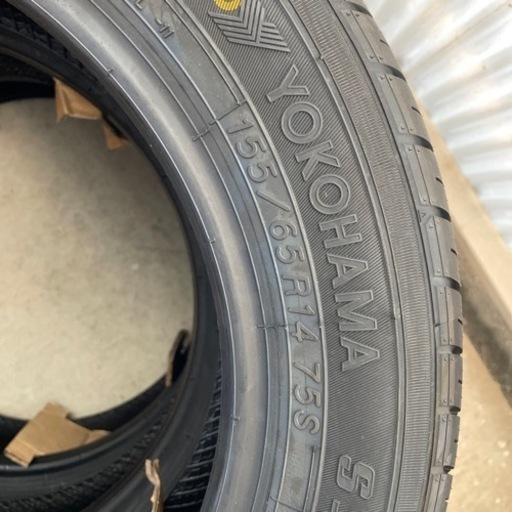 155/65R14 ヨコハマタイヤS306 新品 交換工賃込み