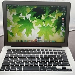 【値下】MacBook Air MID 2013/Core i5/RAM:4GB/SSD:256GB換装