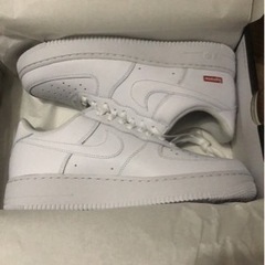 supreme 27.5センチ　ホワイト　AF1  シュプリーム