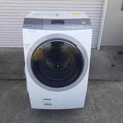 シャープ　ドラム式洗濯乾燥機　2016年　9kg　ES-A200-WL