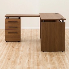 L字デスク PCデスク ニトリ 格安 テーブル オフィステーブル