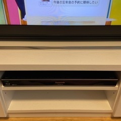 東芝REGZA58インチ、ブルーレイ、テレビ台セット