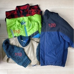 ③キッズ服　4着　110〜120