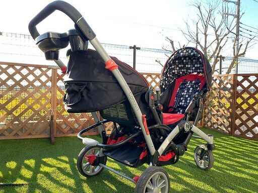 コルクラフト コンツアーズ B型2人乗りベビーカー