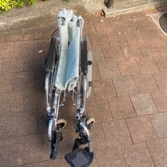 松永製作所　介助式車椅子　高さ調整できます！お子様でも対応000009