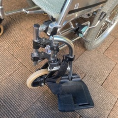 松永製作所　介助式車椅子　高さ調整できます！お子様でも対応000009