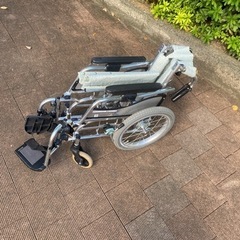 松永製作所　介助式車椅子　高さ調整できます！お子様でも対応000009