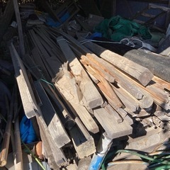 大量の木材 材木 端材 まとめて引き取れる方 値段は量により応談