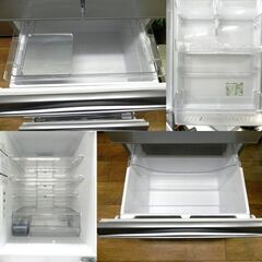 AQUA 415L 5ドア冷蔵庫 2016年製 AQR-SD42F シルバー 400Lクラス 
