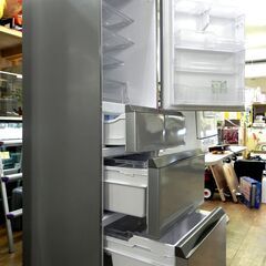 AQUA 415L 5ドア冷蔵庫 2016年製 AQR-SD42F シルバー 400Lクラス 