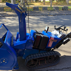 取り引き決まりました。No.2 ヤマハ除雪機 YT875E 8馬力 HST サイド