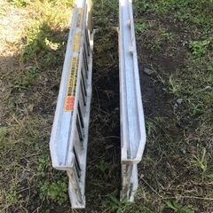 日軽アルミブリッジ ２本１組 ツメ式　1ｔ