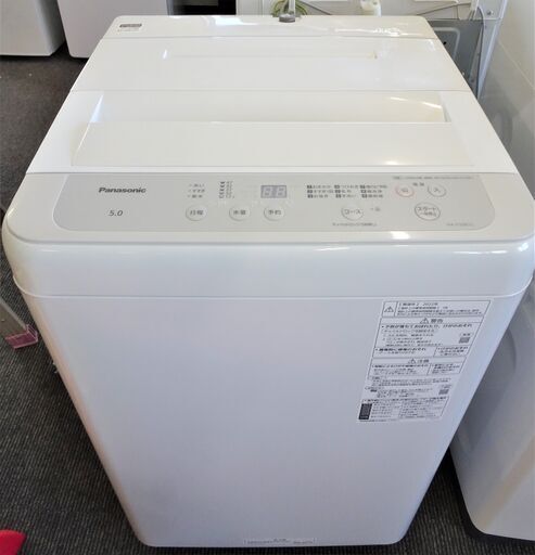 【中古品】パナソニック Panasonic 全自動洗濯機 NA-F50B15 5Kg 2022年製 12