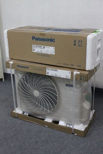 未開封品 パナソニック ルームエアコン エオリア Fシリーズ 2.5kw 8畳