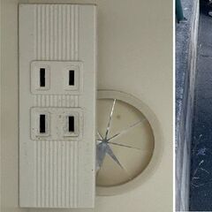 JM16359)Pamouna（パモウナ）食器棚上下分離可能 プレーンホワイト 幅：約120cm 高さ：約198cm 奥行：約50cm 中古品【取りに来られる方限定】