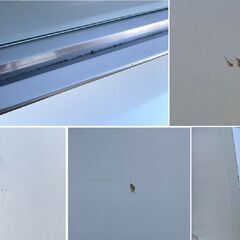 JM16359)Pamouna（パモウナ）食器棚上下分離可能 プレーンホワイト 幅：約120cm 高さ：約198cm 奥行：約50cm 中古品【取りに来られる方限定】