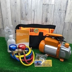 中古美品△BACOENGバキュームポンプ標準：3.6 CFM　ゲージセット有　　 中古美品△BACOENGバキュームポンプ標準：3.6 CFM ゲージセット有