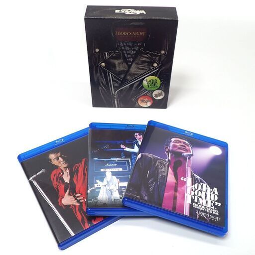 CD002 矢沢永吉 3BODY'S NIGHT Blu-ray BOX 3枚組