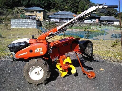 畝上げ機　ヤンマー MK8DXL　実働！！　耕運用の爪もあります！！ 畝上げ機 ヤンマー MK8DXL 実働！！ 耕運用の爪もあります！！