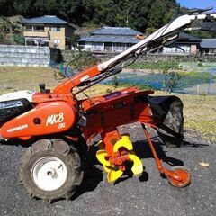 畝上げ機 ヤンマー MK8DXL 実働！！ 耕運用の爪もあります！！