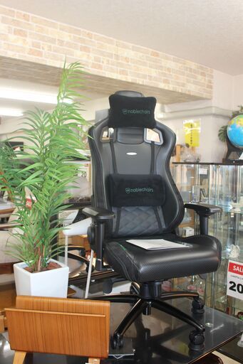 ★特別価格  美品！大幅値下げ★noblechairs EPIC (NBL-PU-GRN-003) オフィスチェア★大田区、品川区 配送・設置無料★店頭取引歓迎