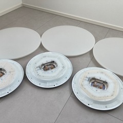 アイリスオーヤマ　LEDシーリングライト(リモコンつき)３つまとめて