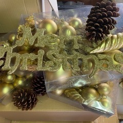 お値引きしました！！4.2mクリスマスツリー　電飾オーナメント付き！