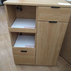 ☆ジモティ割あり☆ ニトリ レンジ台 ブラウン H115×W80×D41.5