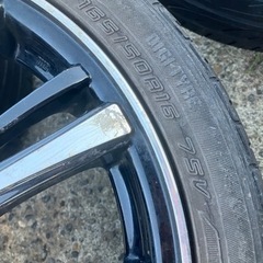 【値下げ】夏タイヤホイール165/50R16
