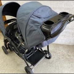 【お値段相談可】2人乗りベビーカー　KATOJI 二人でゴーDX 