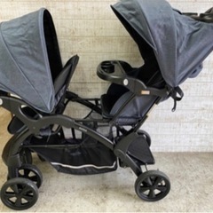 【お値段相談可】2人乗りベビーカー　KATOJI 二人でゴーDX 