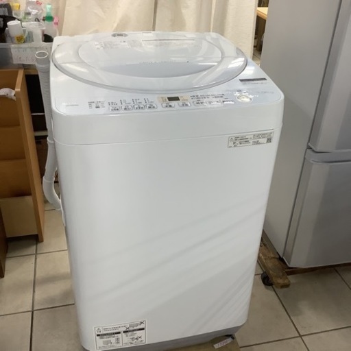 SHARP  シャープ　洗濯機　ES-KS70W-W  2020年製　7㎏