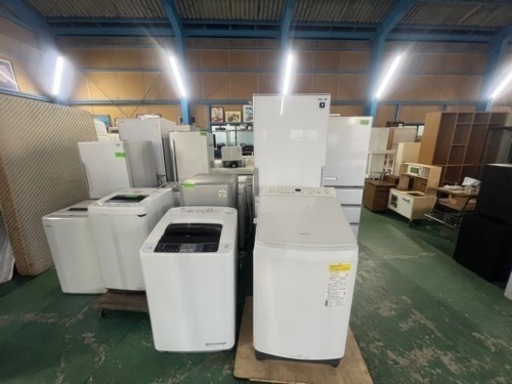 高年式の冷蔵庫、洗濯機★美品★簡易清掃済！！