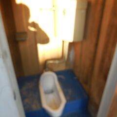 仮設トイレ　水洗