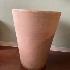 テラコッタの植木鉢
