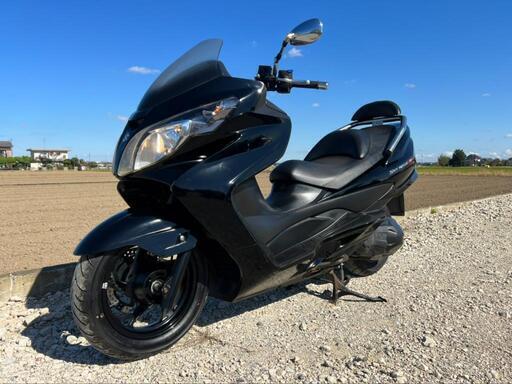 スズキ スカイウェイブ250M CJ45A 黒 ETC付き