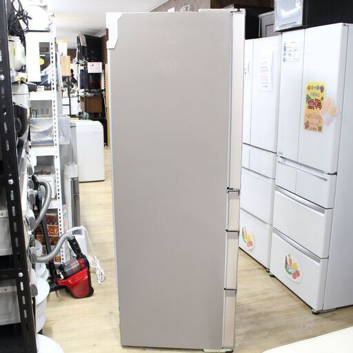 店S947)MITSUBISHI 6ドア 冷凍冷蔵庫 461L MR-RX46C-F 2018年製 フレンチドア スマート大容量 幅65cm 三菱 ミツビシ