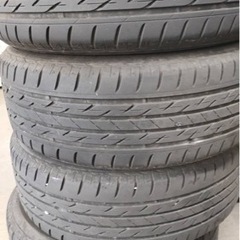 エクスプローラー16インチホイール　溝ありブリヂストン ネクストリー付き