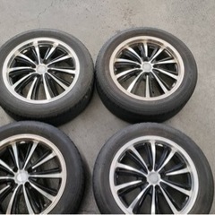 エクスプローラー16インチホイール　溝ありブリヂストン ネクストリー付き